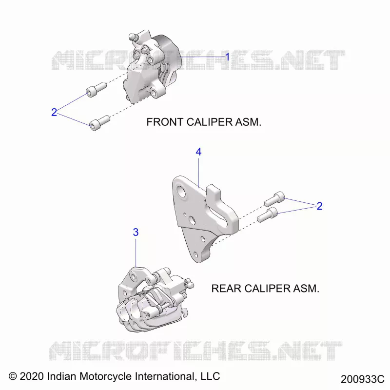 BRAKES, ETRIERS DE FREIN AVANT AND REAR