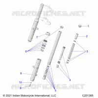 SUSPENSION AVANT FORKS