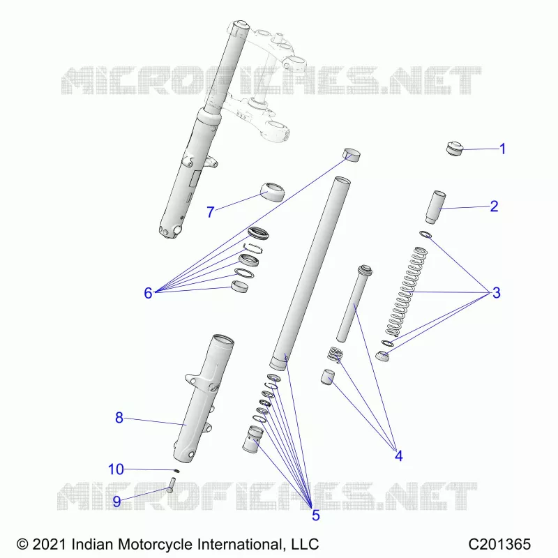 SUSPENSION AVANT FORKS