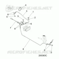 FREINS, FREIN LINE, REAR, ABS