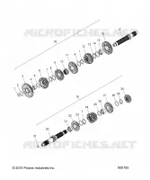 SYSTEME DE TRANSMISSION, INPUT/OUTPUT SHAFT ASM.