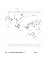 ELECTRICITE, REAR TURN SIGNALS AND REFLECTOR