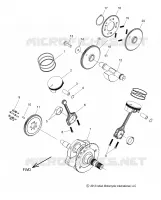 PISTON ET VILEBREQUIN