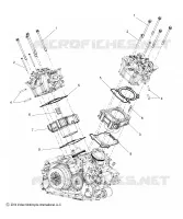 ENGINE, CYLINDRE AND CYL. HEAD MOUNTING