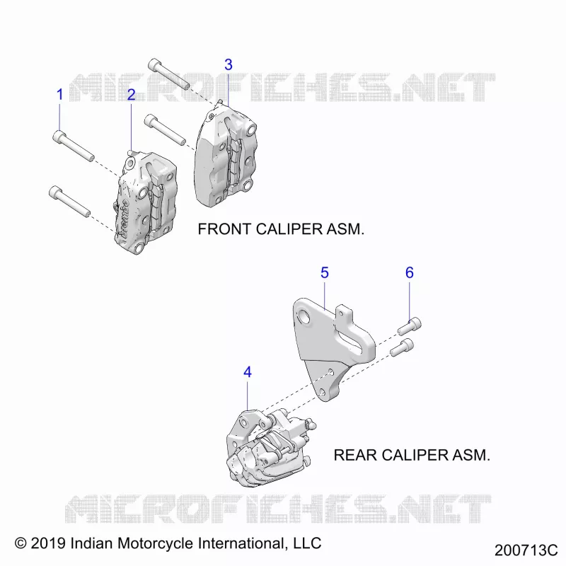 BRAKES, ETRIERS DE FREIN AVANT AND REAR