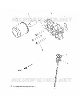 FILTRE A HUILE/ADAPTOR, AND DIPSTICK