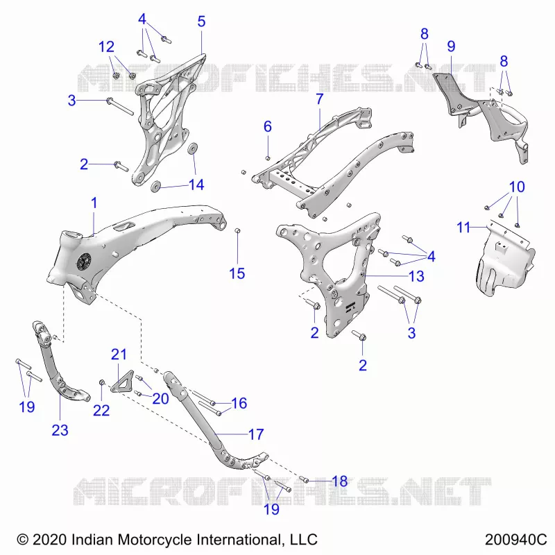 CHASSIS, CADRE ASM.