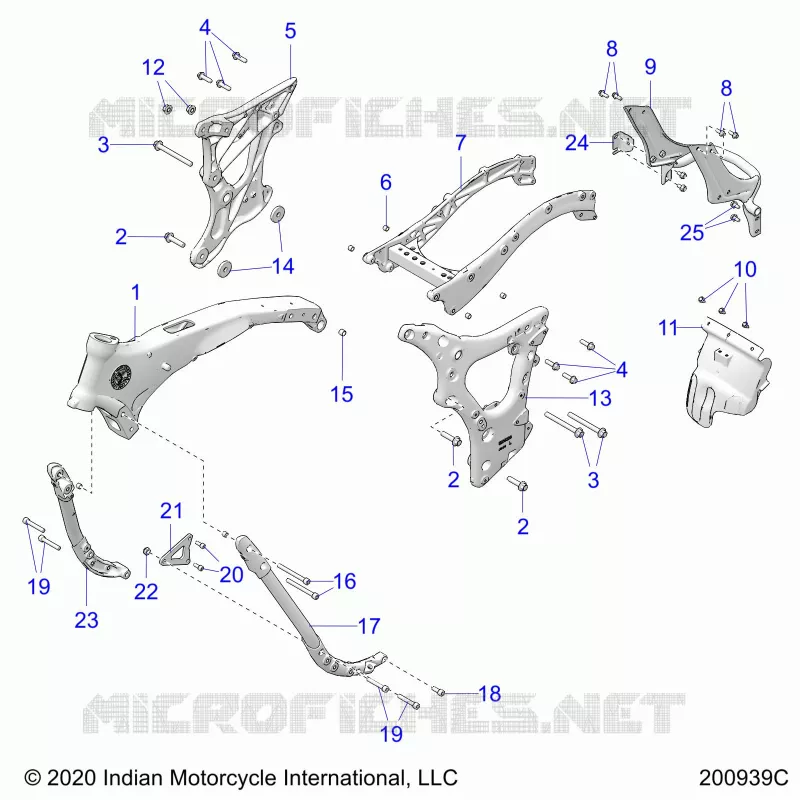 CHASSIS, CADRE ASM.