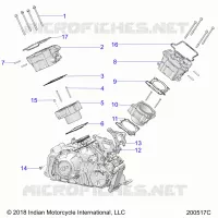 ENGINE, CYLINDER AND CULASSE MNTG.
