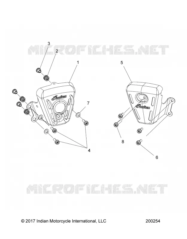 BODY, SIDE COVERS, IGN./THERMOSTAT