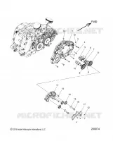 MOTEUR, CAM SHAFTS AND GEARS