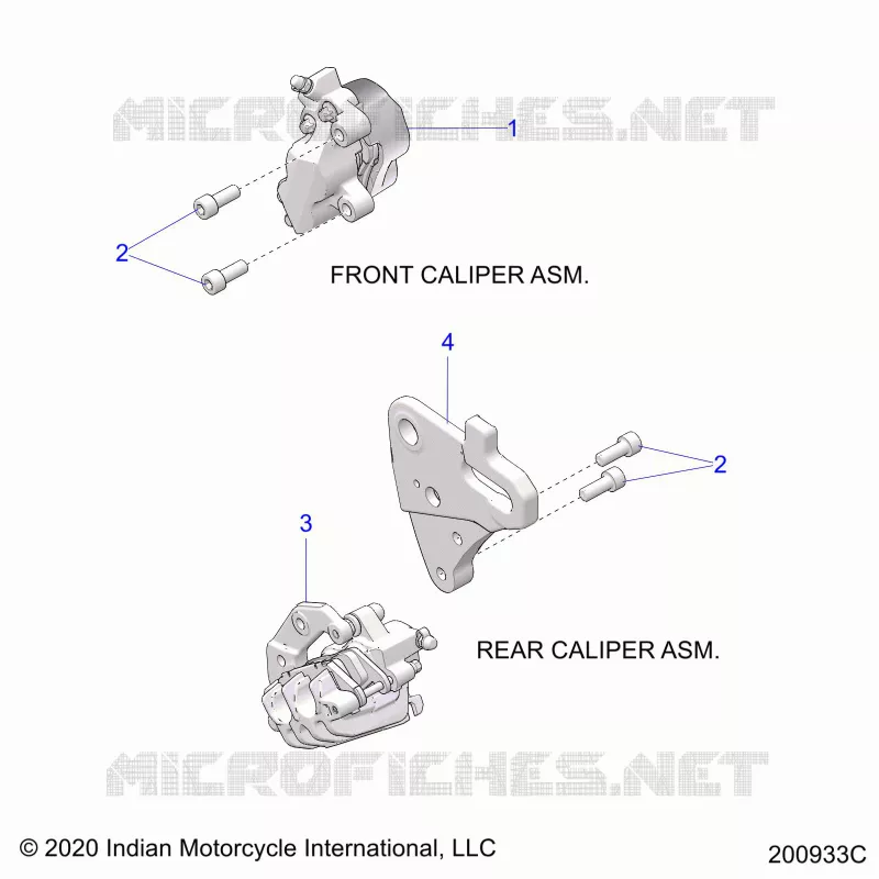 BRAKES, ETRIERS DE FREIN AVANT AND REAR