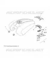 SYSTÃˆME D'ALIMENTATION, FUEL TANK MOUNTING