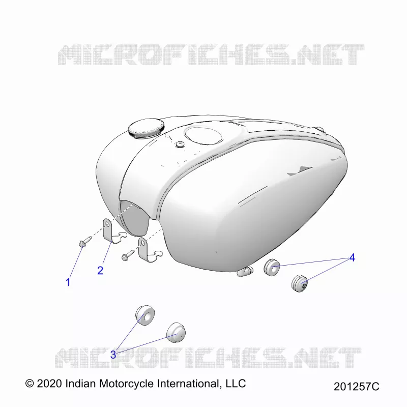 SYSTÃˆME D'ALIMENTATION, FUEL TANK MOUNTING