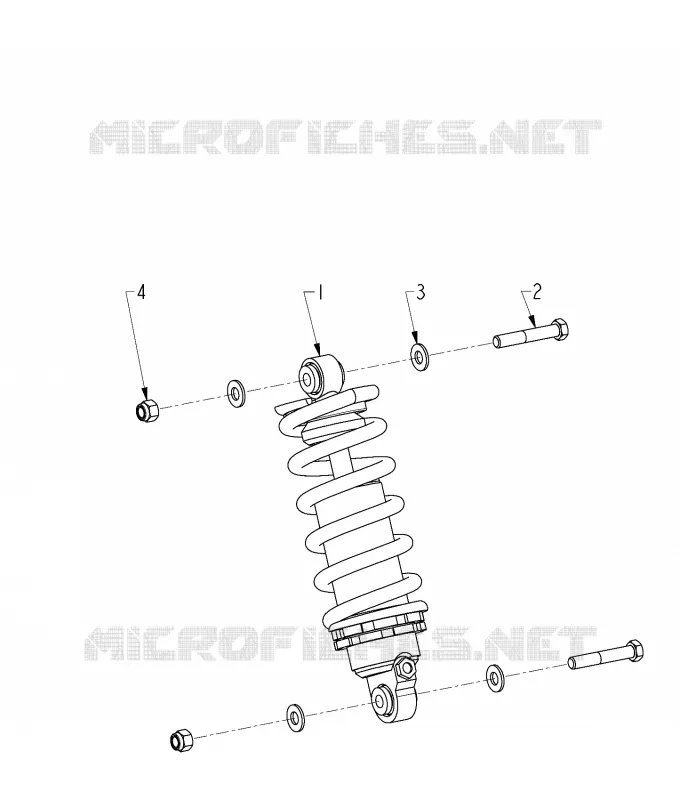 SUSPENSION ARRIERE AMORTISSEUR ABSORBER